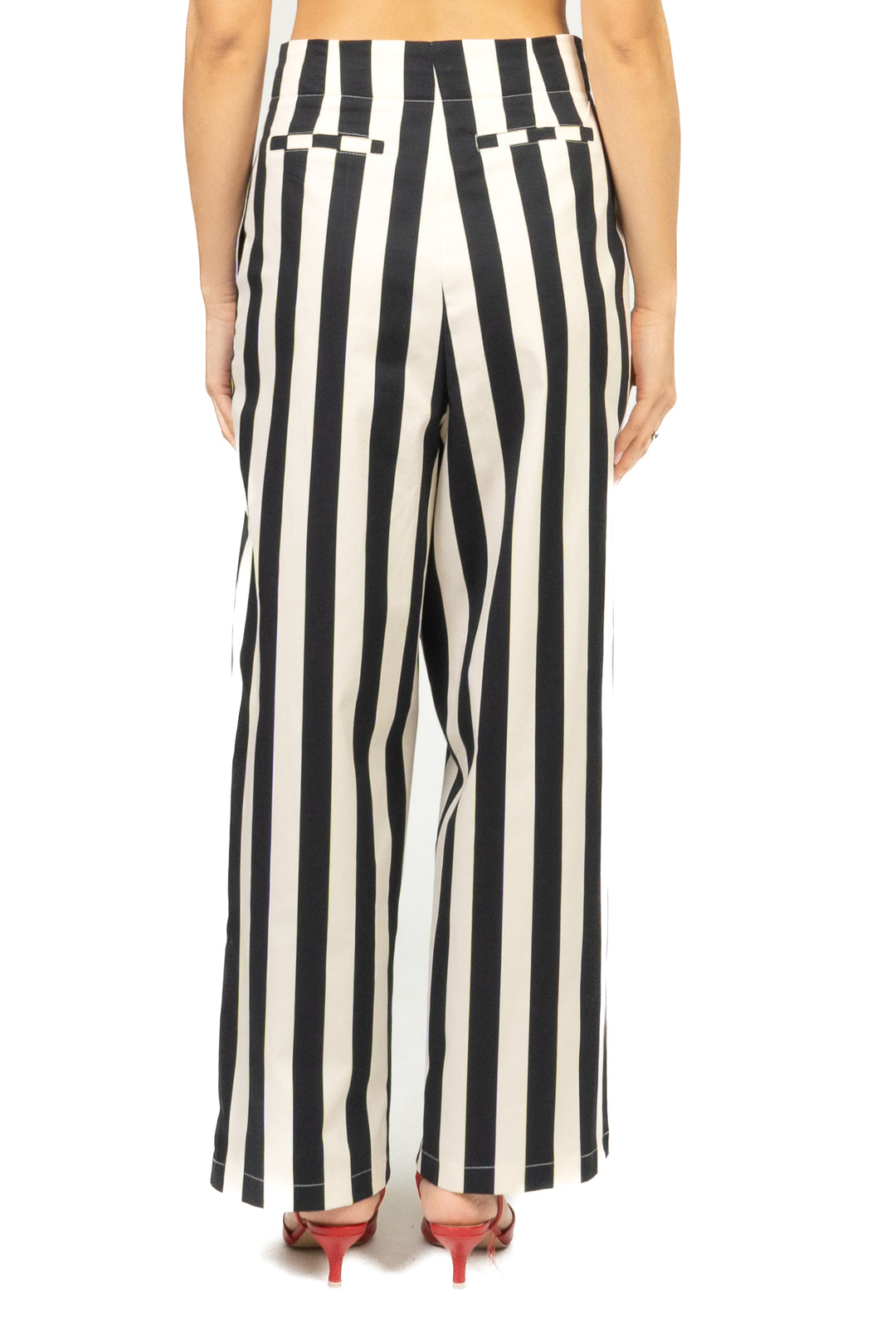 Tensione In - Pantalone rigato gamba dritta Art. 26P5024
