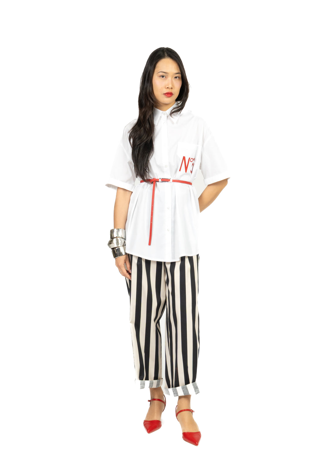 Tensione In - Camicia mezza manica taschino n.5 Art. 26C5004
