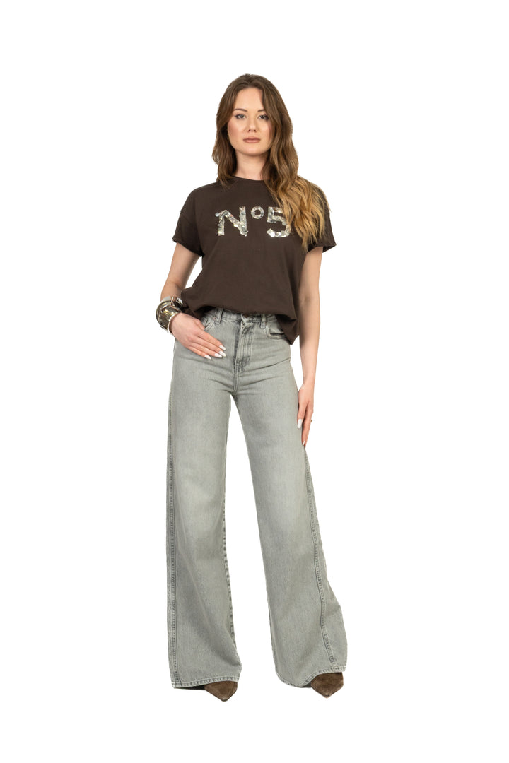 Tensione In - T-Shirt n.5 paillettes Art. 26M4894