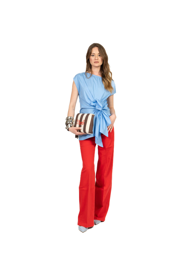 Tensione In - Blusa con fusciacca Art. 26C4879