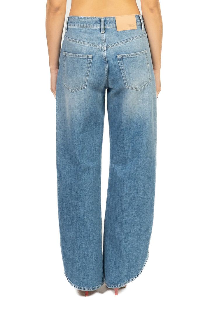 Vicolo - Jeans barrel FREYA con spacchi Art. DAB5352