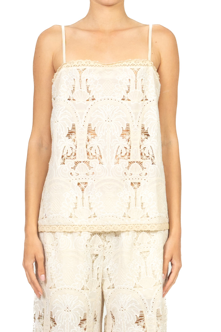 Tensione In - Top pizzo san gallo Art. 39305
