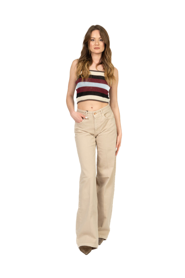 Vicolo - Top crochet multicolor Art. 7AB7096