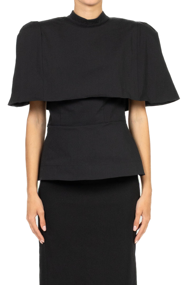 Tensione In - Top a fascia con cappa Art. 39291