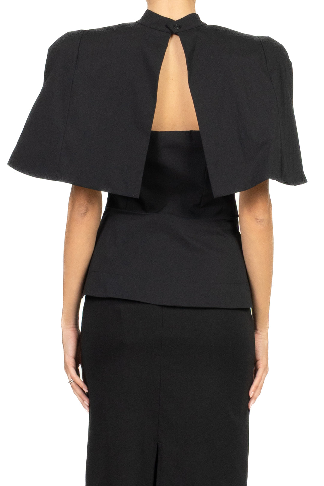 Tensione In - Top a fascia con cappa Art. 39291
