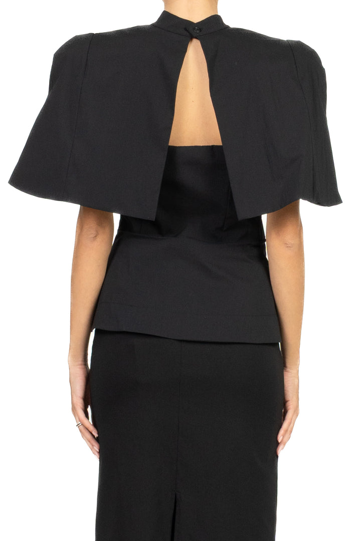 Tensione In - Top a fascia con cappa Art. 39291