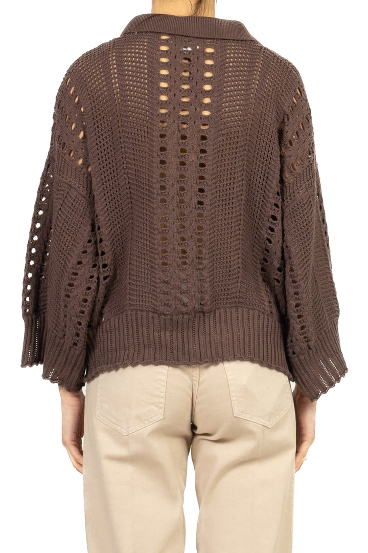 Vicolo - Maglia polo crochet Art. 7AB7097