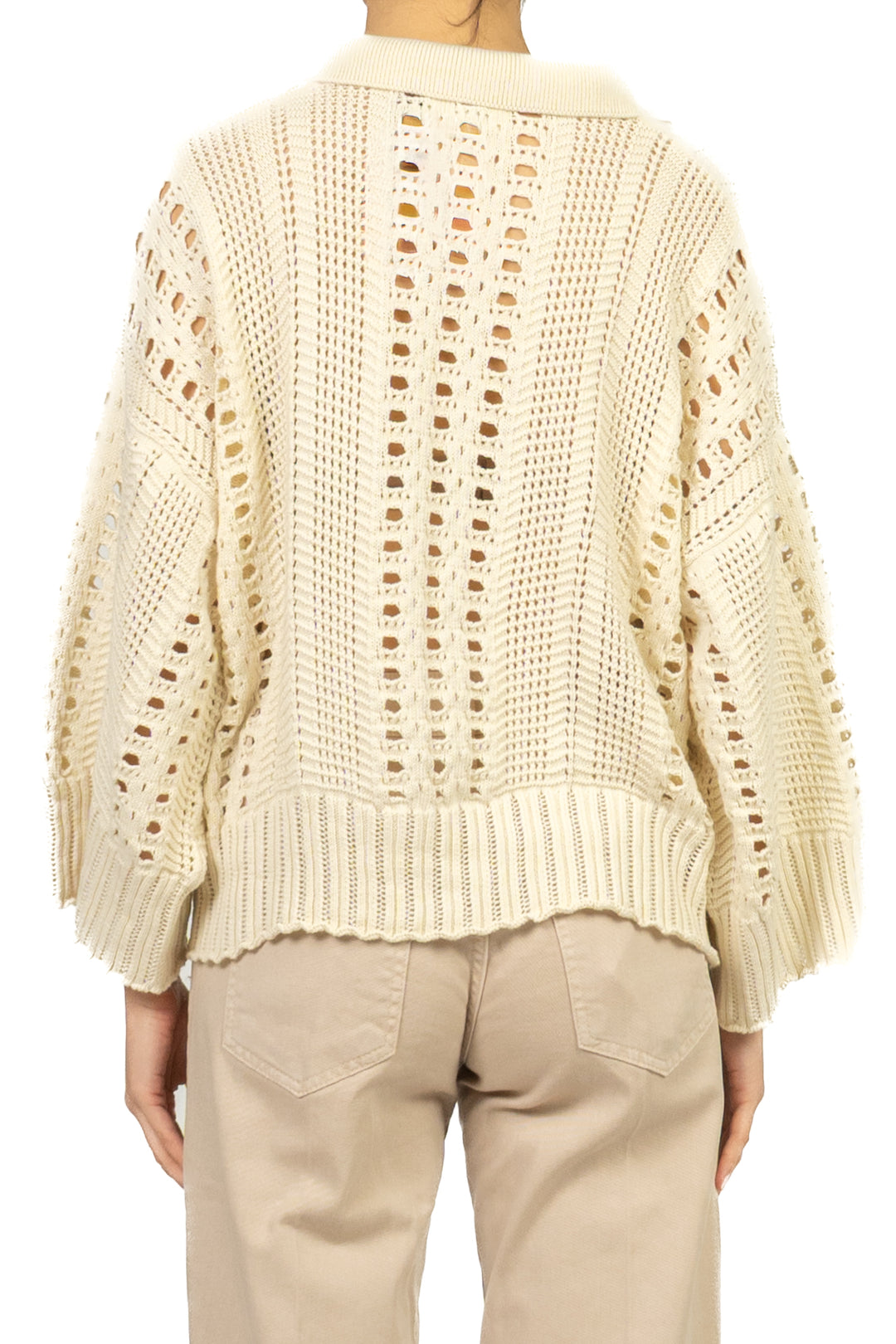 Vicolo - Maglia polo crochet Art. 7AB7097