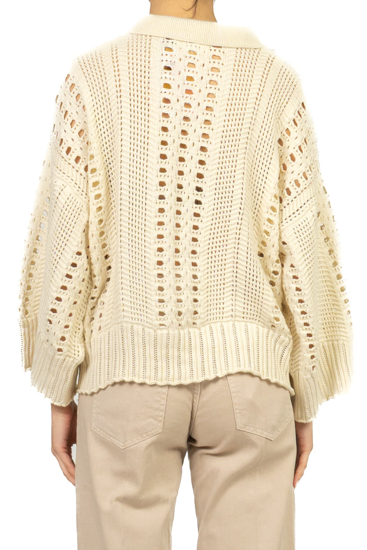 Vicolo - Maglia polo crochet Art. 7AB7097