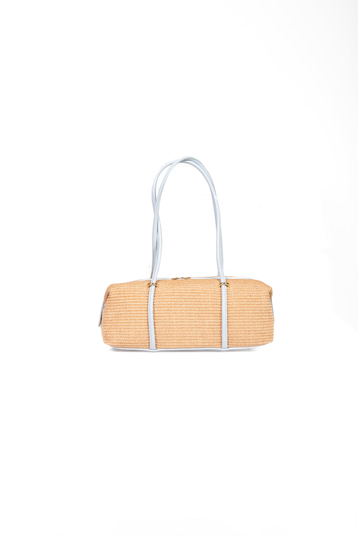 Upper - Maxi baguette in rafia