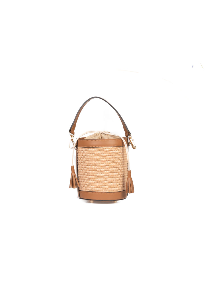 Upper- Mini secchiello in rafia