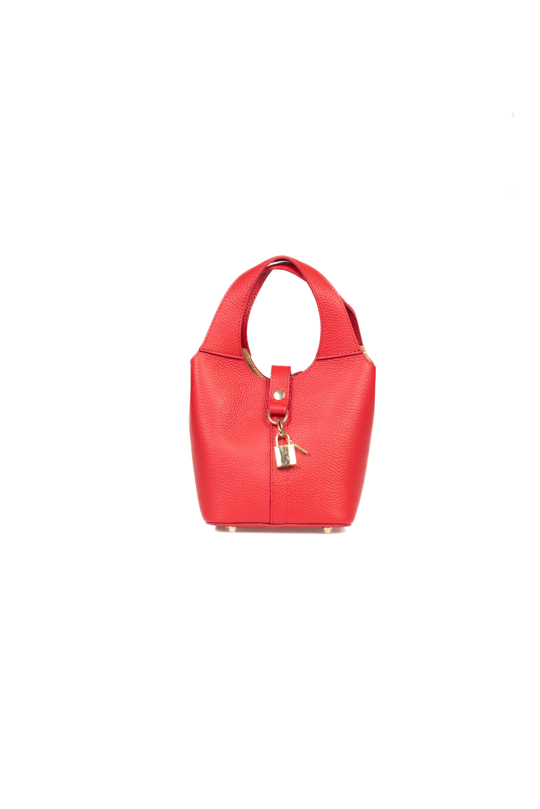 Upper - Borsa in pelle lucchetto