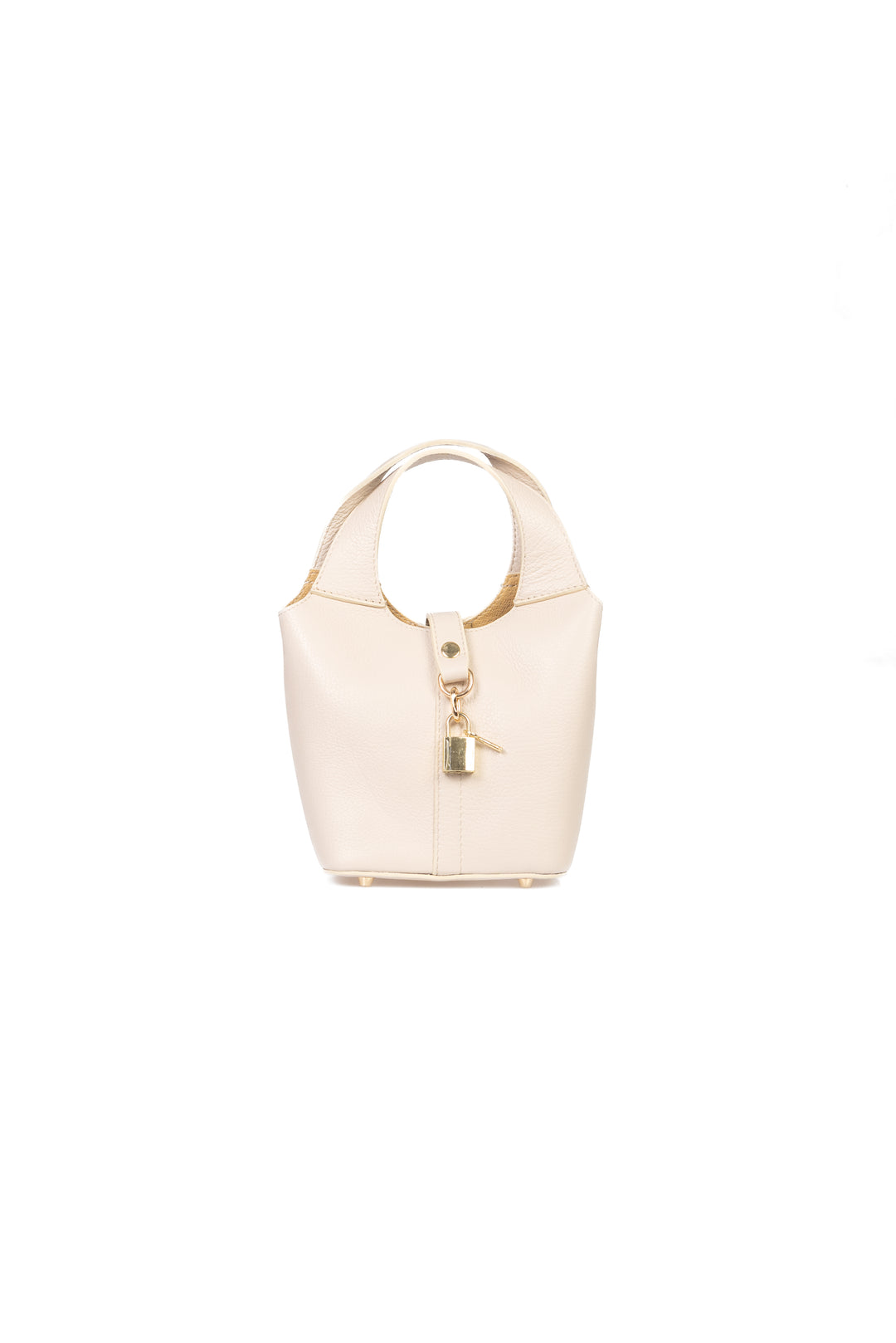 Upper - Borsa in pelle lucchetto
