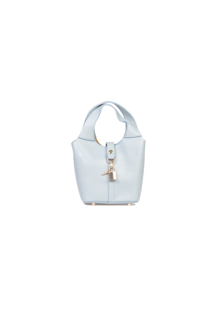 Upper - Borsa in pelle lucchetto