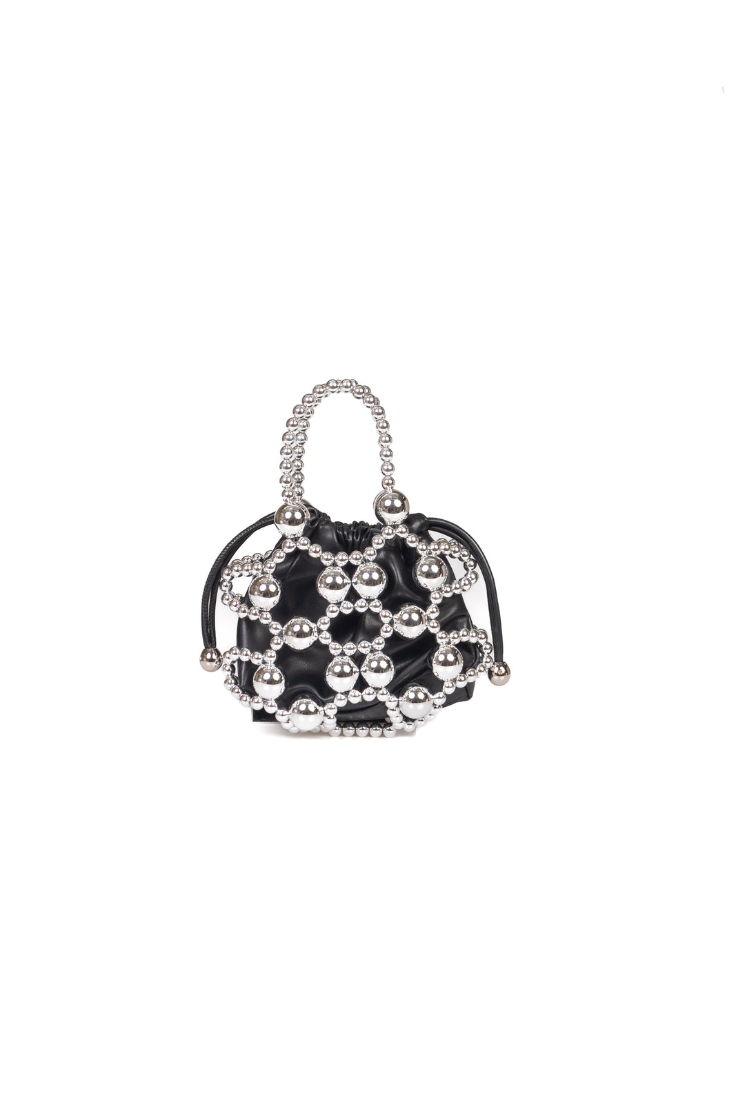 Upper - Borsa mini pouch  con perle