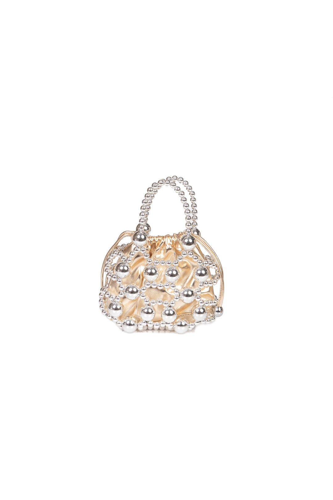 Upper - Borsa mini pouch  con perle