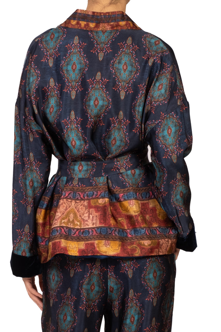 Wu'Side - Giacca kimono fantasia Art. 26522