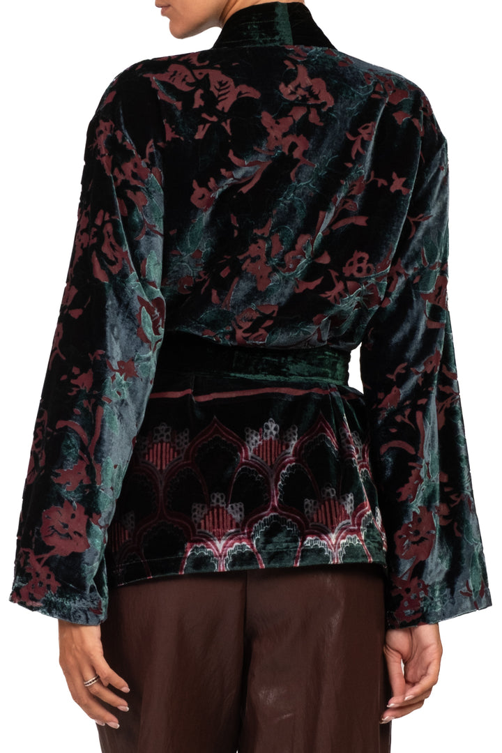 Wu'Side - Giacca kimono devoré Art. 26672