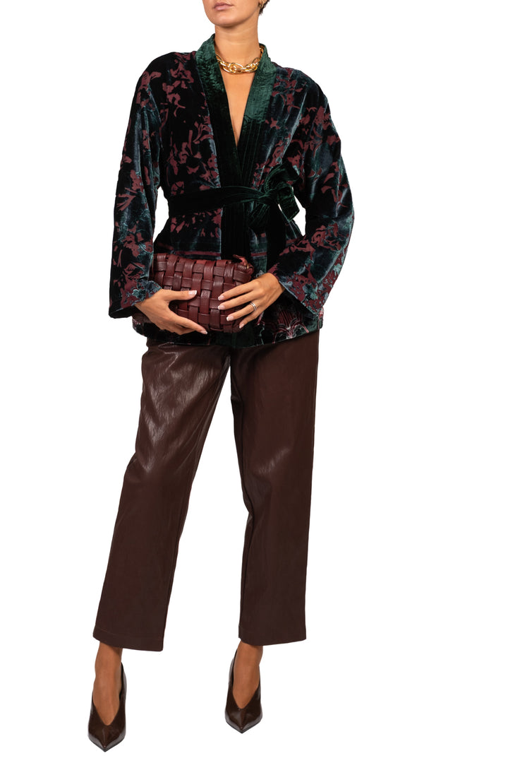 Wu'Side - Giacca kimono devoré Art. 26672