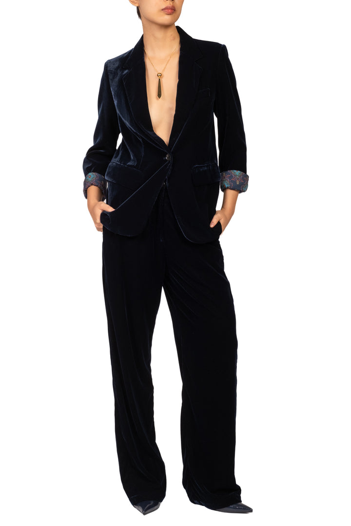 Wu'Side - Pantalone in ciniglia Art. 26707