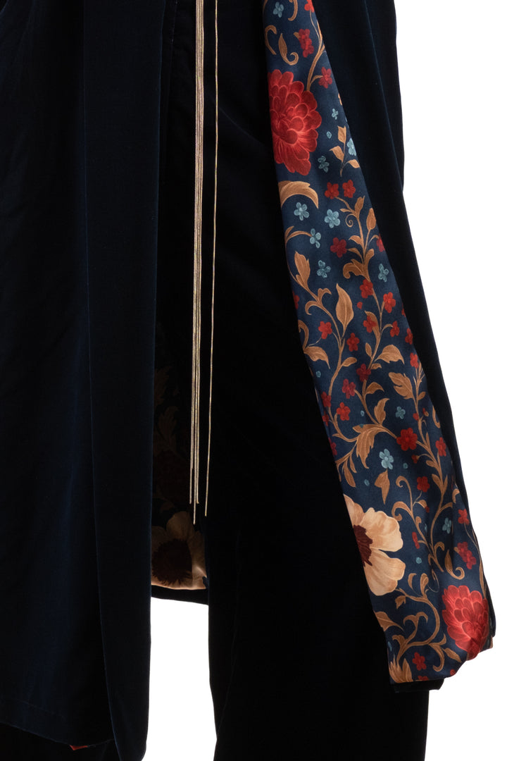 Wu'Side - Kimono lungo in ciniglia Art. 25618