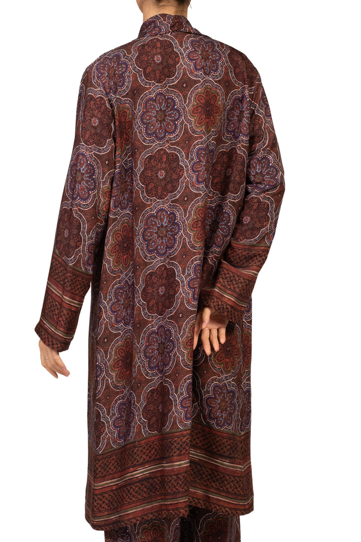 Wu'Side - Kimono lungo fantasia Art. 26528