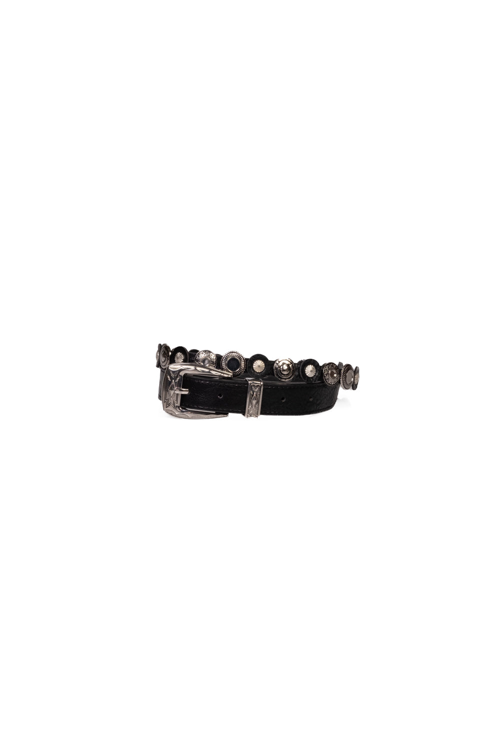Upper - Cintura ecopelle con borchie