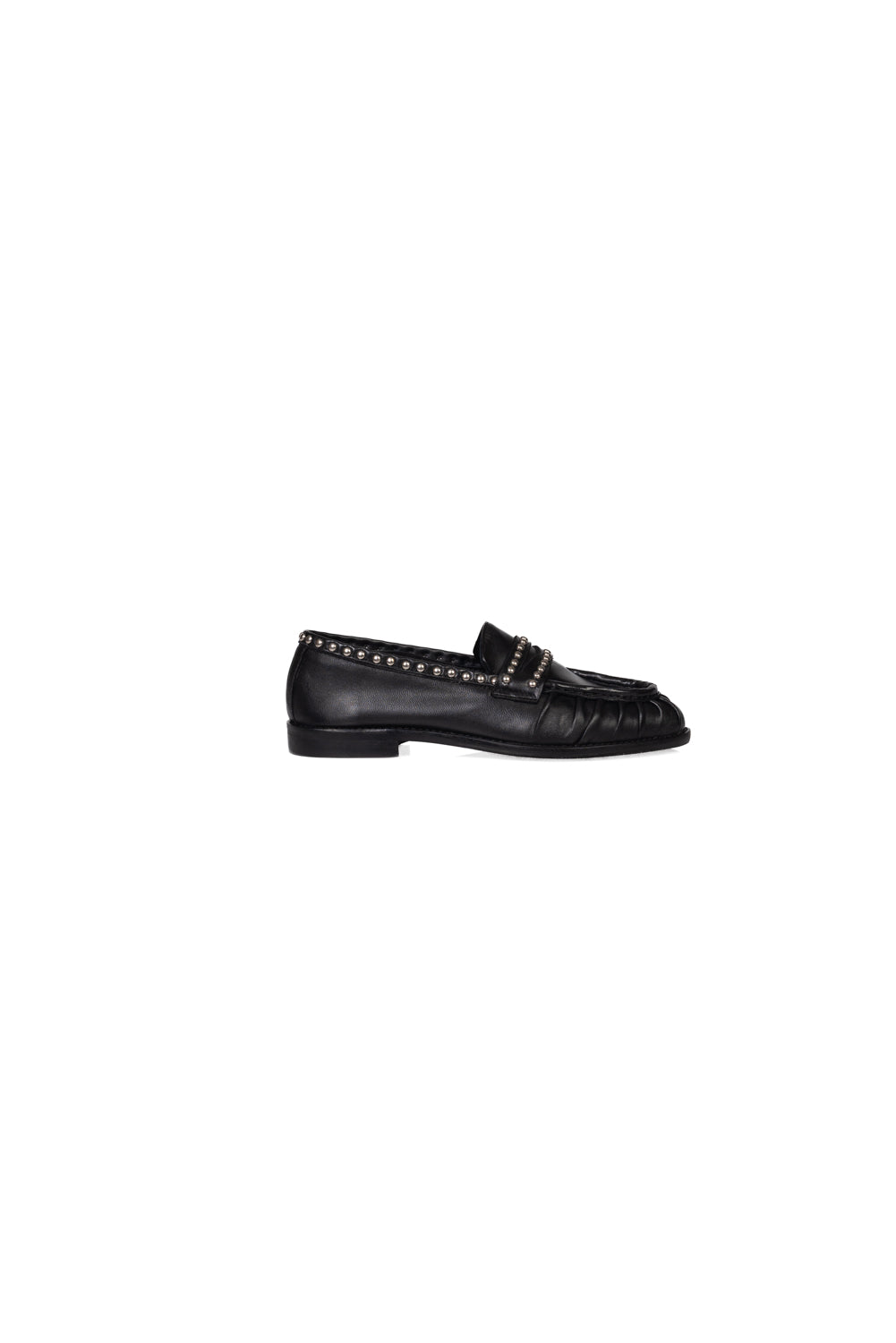 Divine Follie - Mocassino in pelle con borchie Art. CINZIA2880/B4 NAPPA