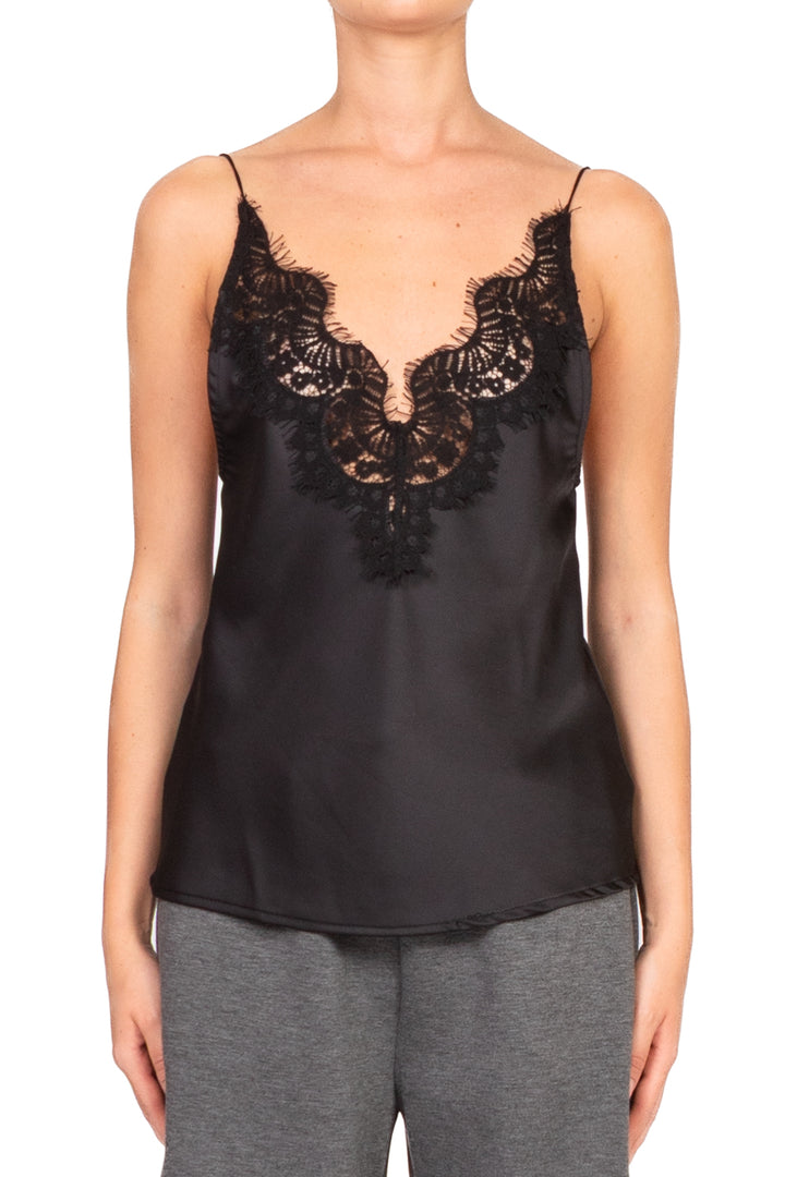 Tensione In - Top satin con pizzo Art. 37528