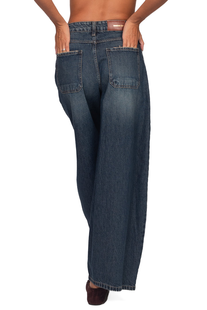 Tensione In - Jeans barrel - denim Art. ZANE-BLU-AI26