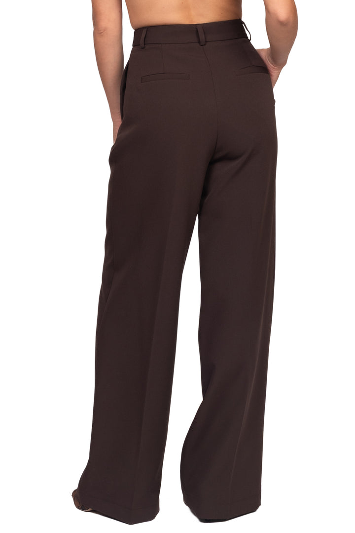 Imperial - Pantalone palazzo con pinces  Art. P7K8MJW