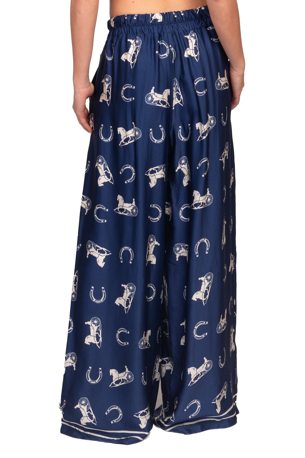Tensione In - Pantalone satin con stampa Art. FW260068
