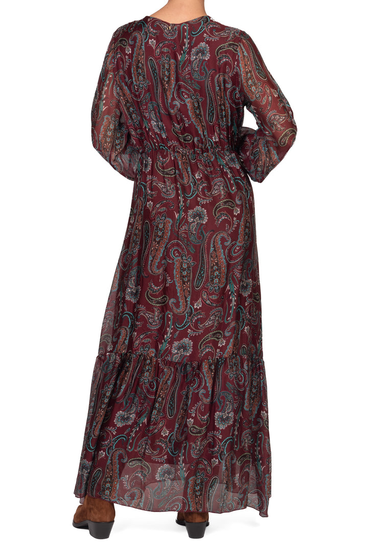 Dixie - Abito fantasia misto seta Art. A261B028