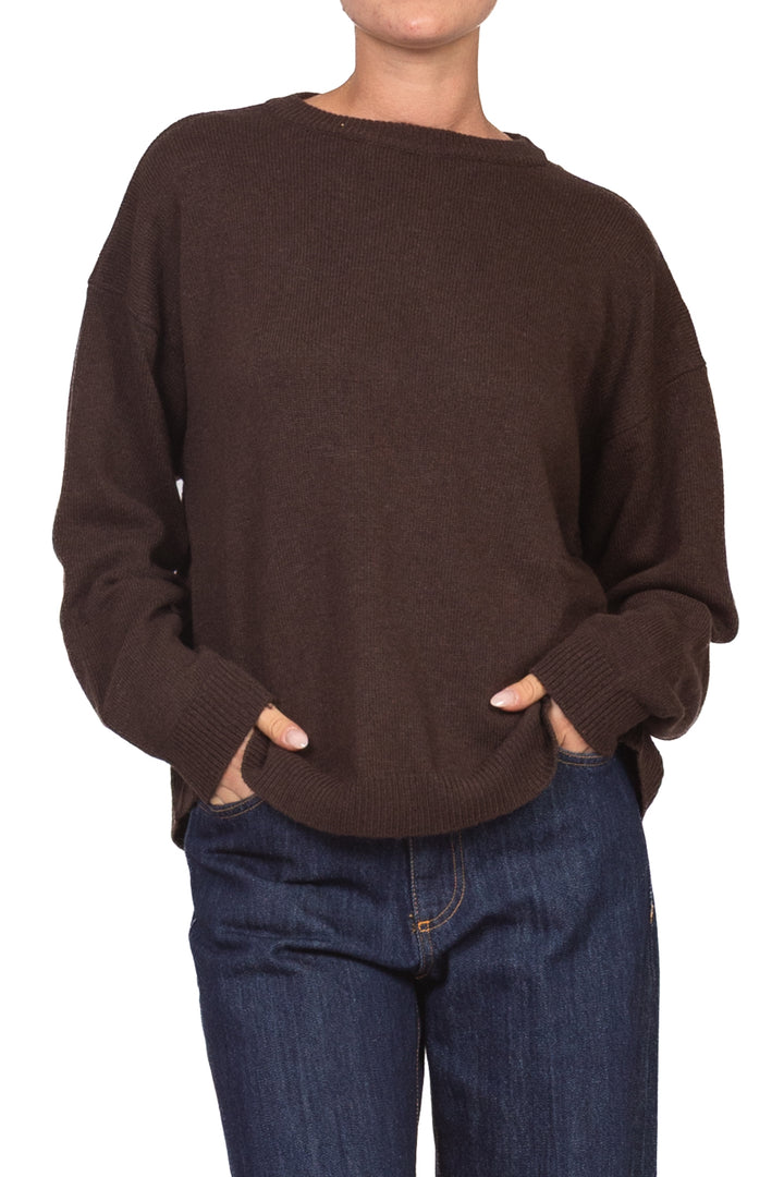 Vicolo - Maglia scollo posteriore con pizzo Art. 7AC7125