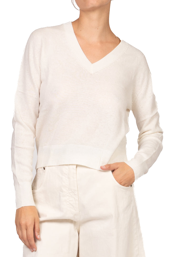 Tensione In - Maglia in lana scollo V Art. WL180AI26