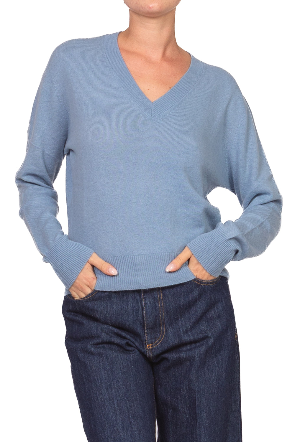 Tensione In - Maglia in lana scollo V Art. WL180AI26