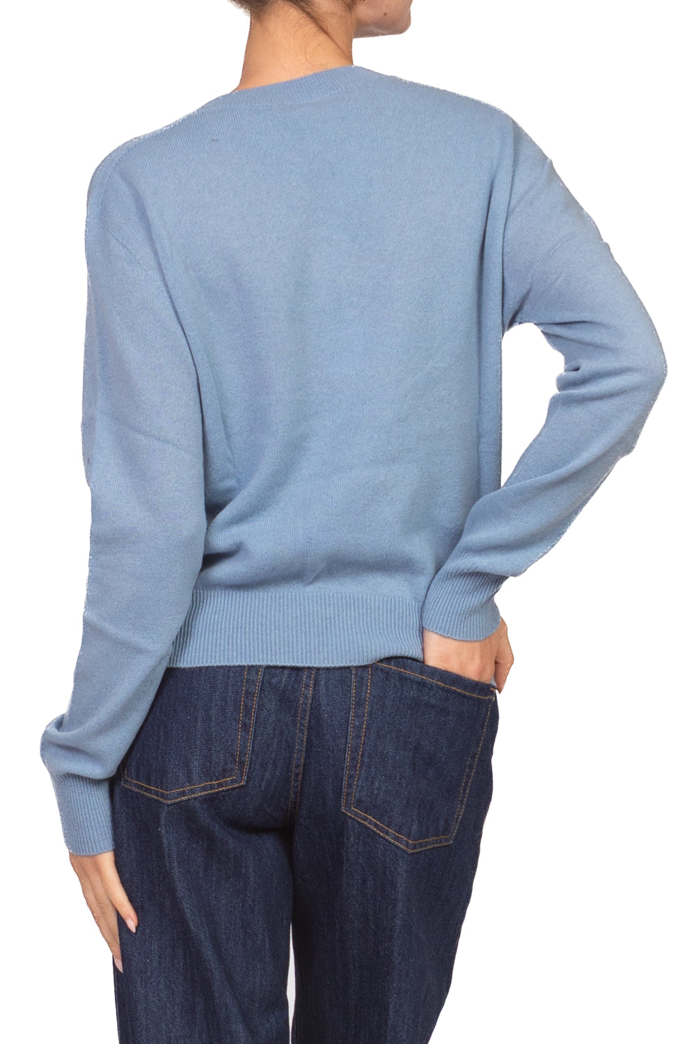 Tensione In - Maglia in lana scollo V Art. WL180AI26