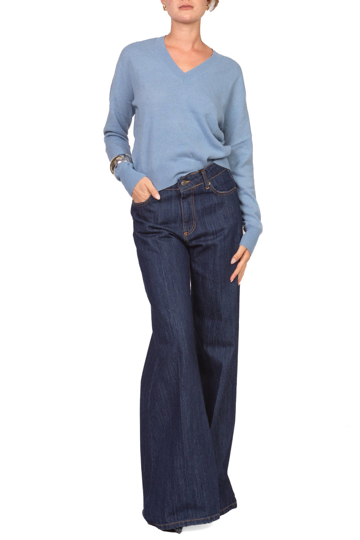 Tensione In - Maglia in lana scollo V Art. WL180AI26