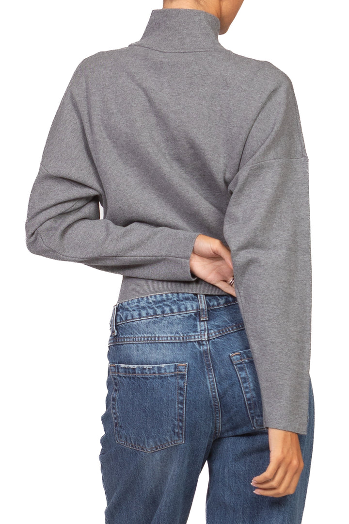 Vicolo - Maglia crop mezzo collo Art. 2AC2050