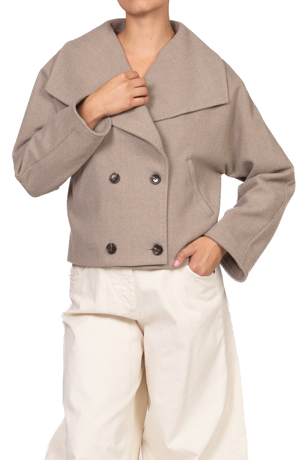 Tensione In - Cappotto doppio petto corto Art. CP106W-AI26