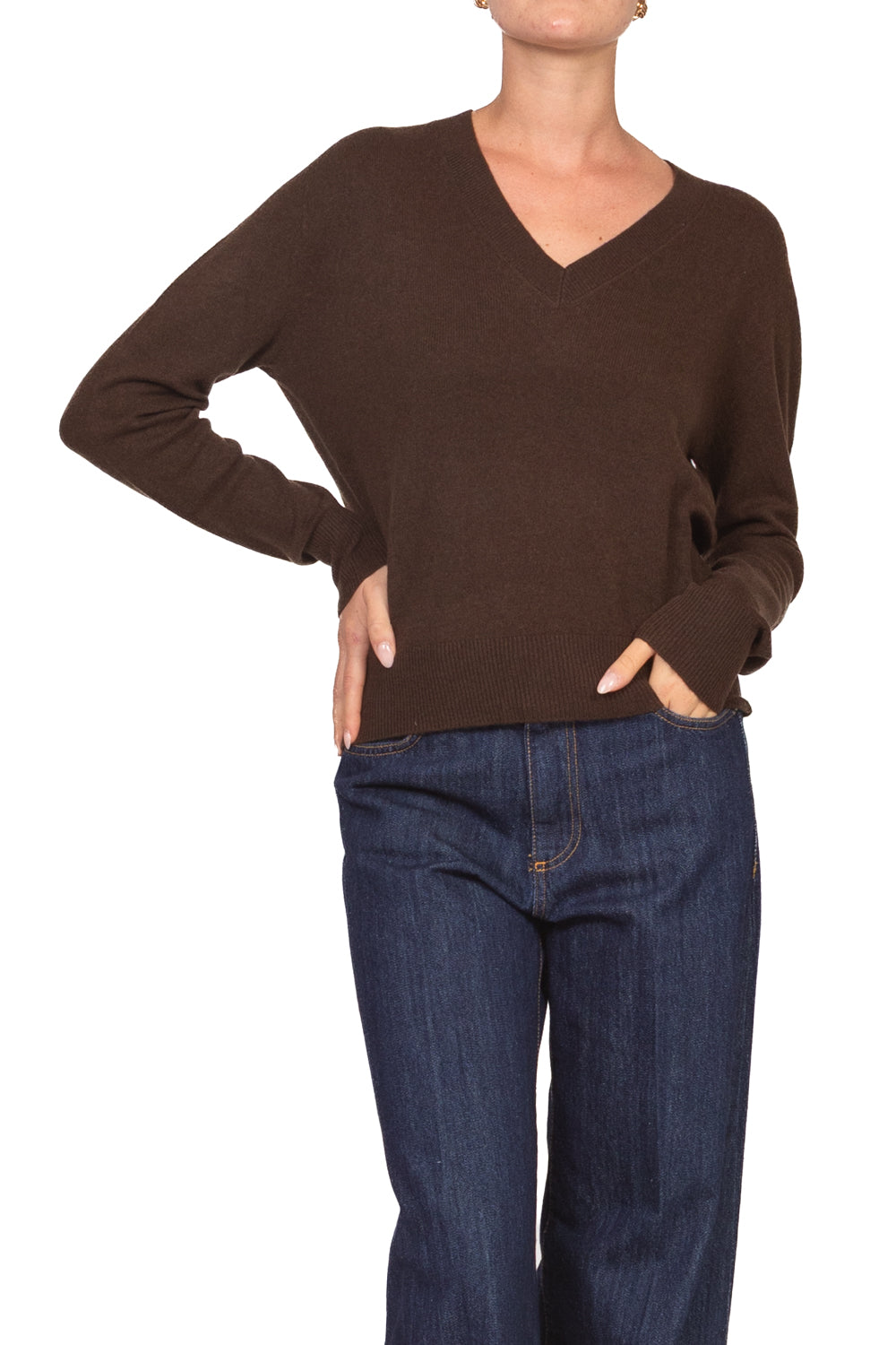 Tensione In - Maglia in lana scollo V Art. WL180AI26