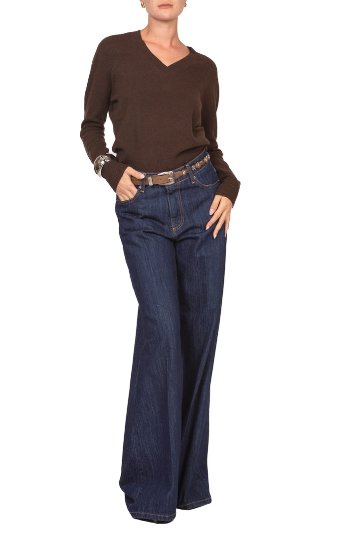 Tensione In - Maglia in lana scollo V Art. WL180AI26