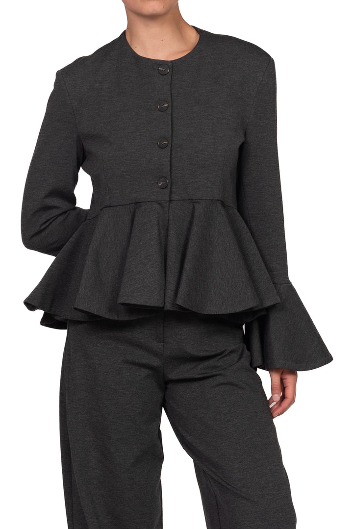 Tensione In - Giacca sfiancata rouge punto milano Art. 27B6234