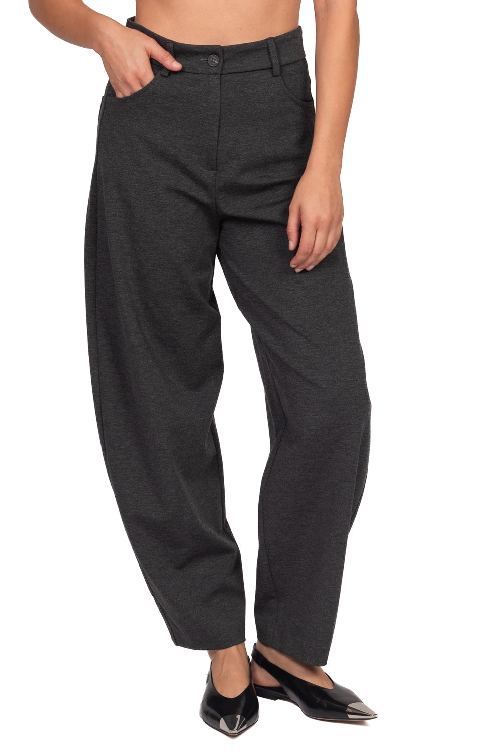 Tensione In - Pantalone balloon punto milano Art. 27P6238