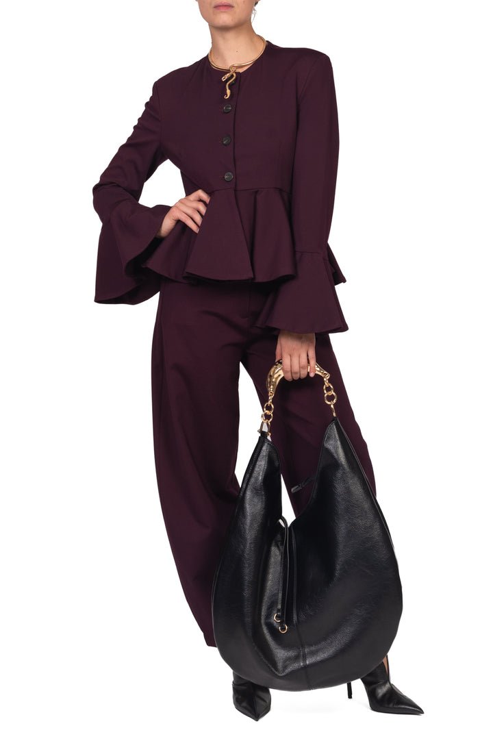Tensione In - Giacca sfiancata rouge punto milano Art. 27B6234
