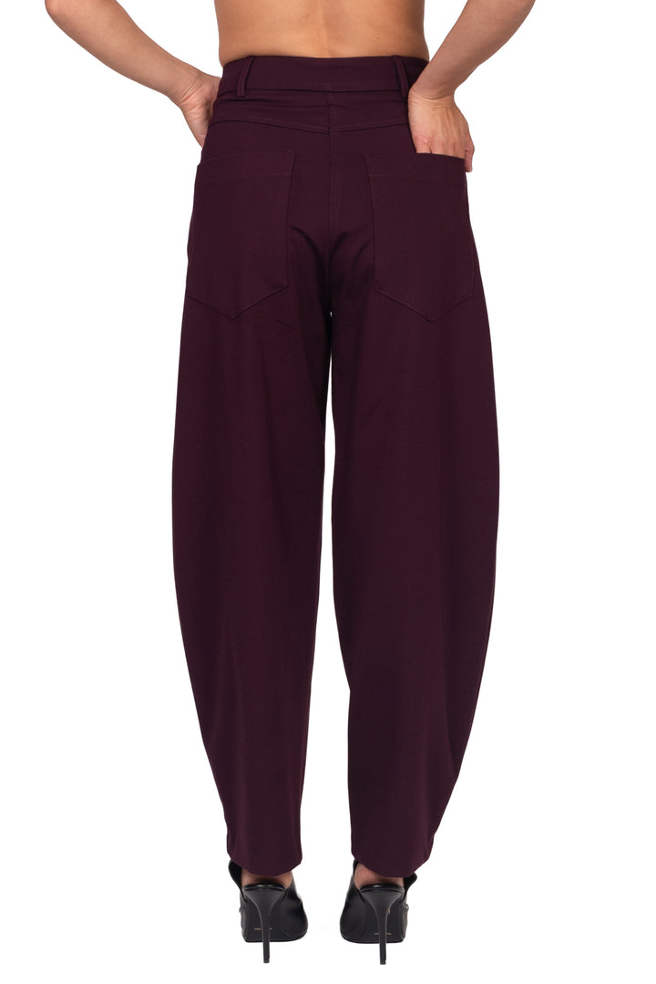 Tensione In - Pantalone balloon punto milano Art. 27P6238