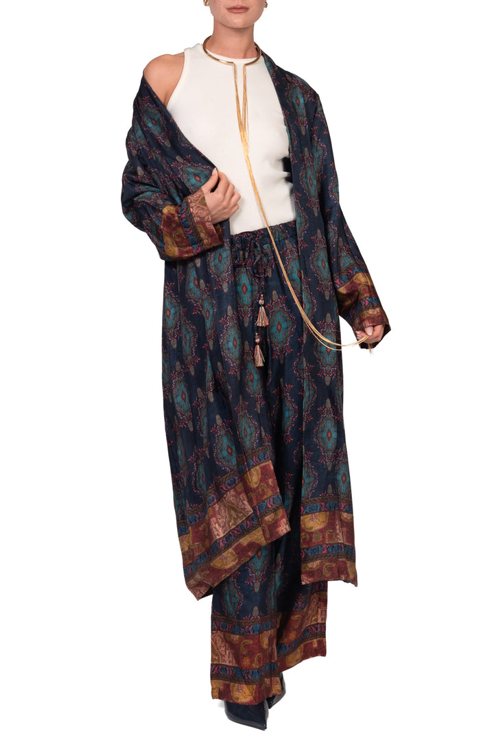 Wu'Side - Kimono lungo fantasia Art. 26525