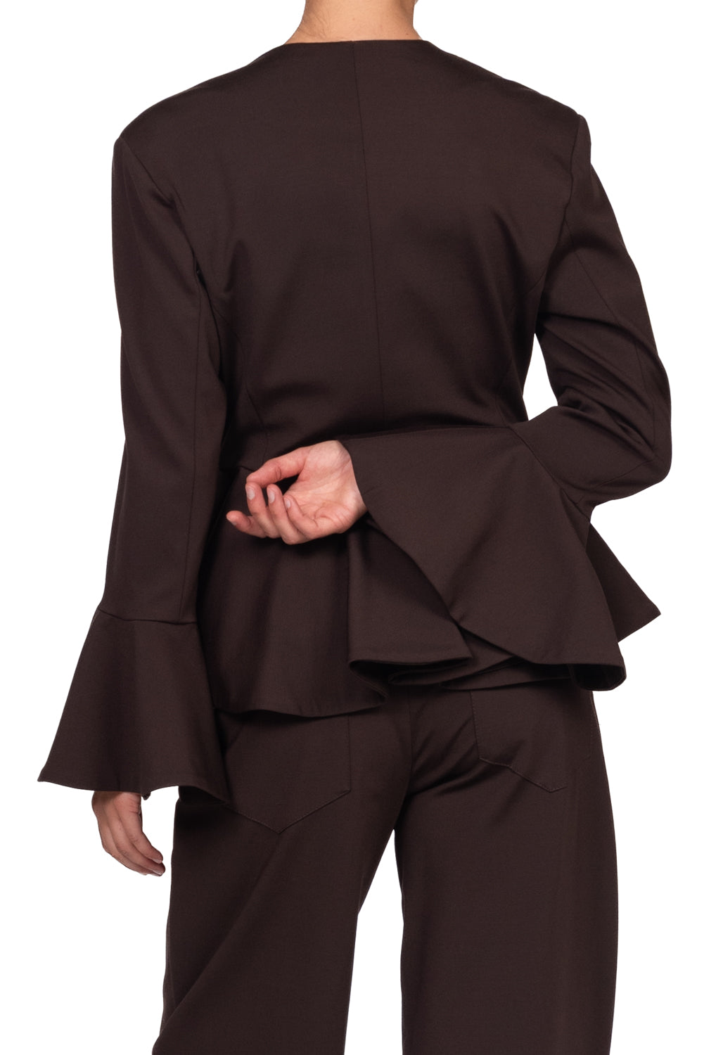 Tensione In - Giacca sfiancata rouge punto milano Art. 27B6234