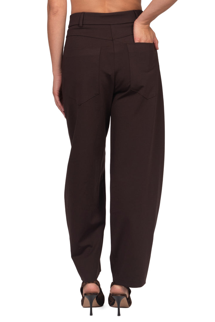 Tensione In - Pantalone balloon punto milano Art. 27P6238