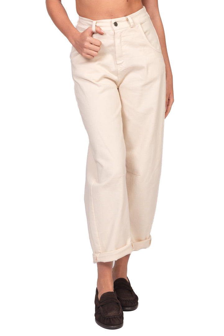 Tensione In - Pantalone barrel con elastico posteriore Art. PA5137-AI26